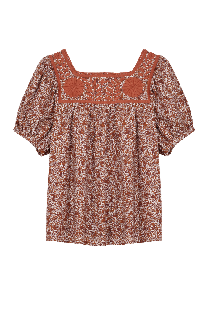Maria Flores Naranjas Blouse