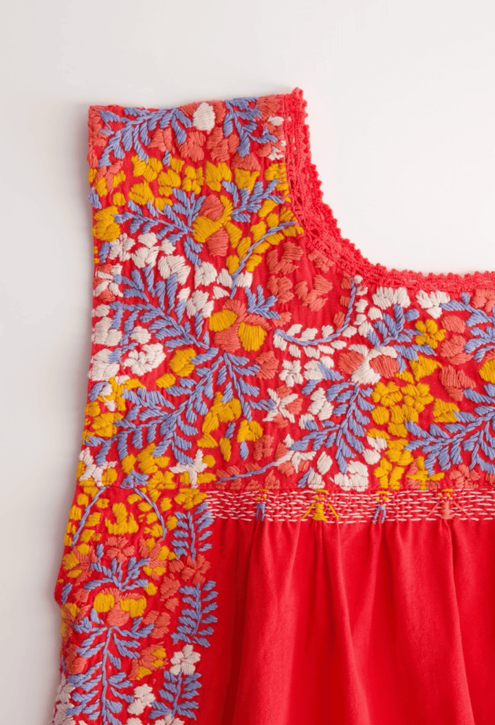 Flores Short Dress Dress Flores Coral Short Dress Flores Coral Short Dress