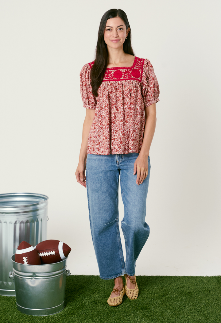 Maria Flores Rojas Blouse