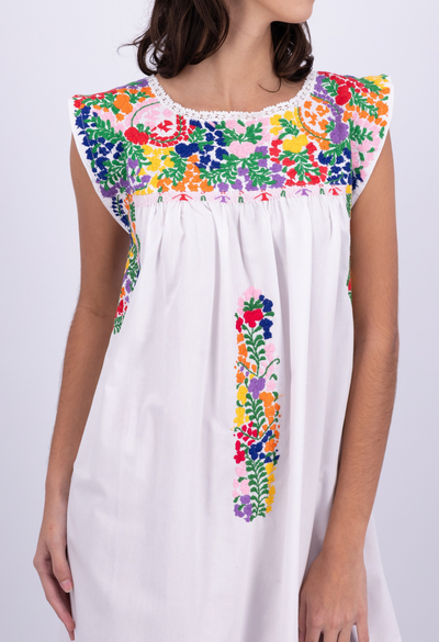 Flores Short Dress Dress Flores Classic Fiesta Short Dress Flores Classic Fiesta Short Dress | Mi Golondrina