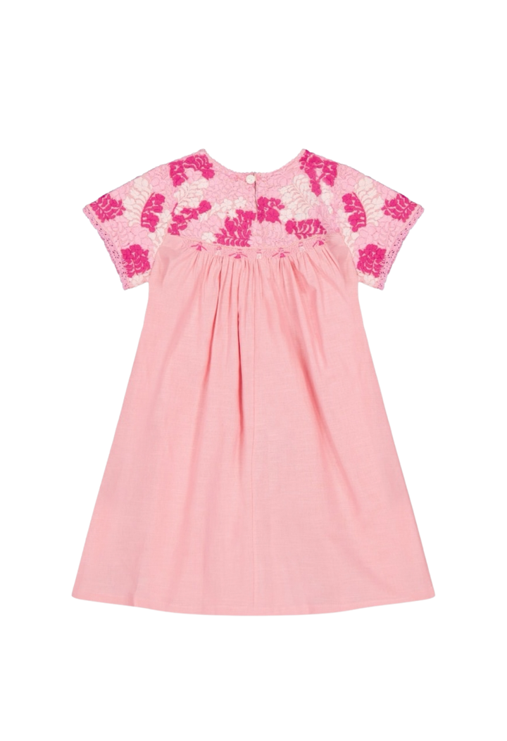 Victoria Girls Dress Childrens Victoria Multi Pink Girl's Dress Victoria Multi Pink Girl's Dress