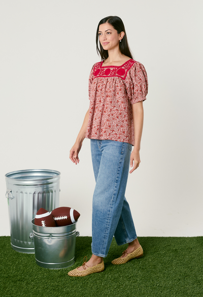Maria Flores Rojas Blouse
