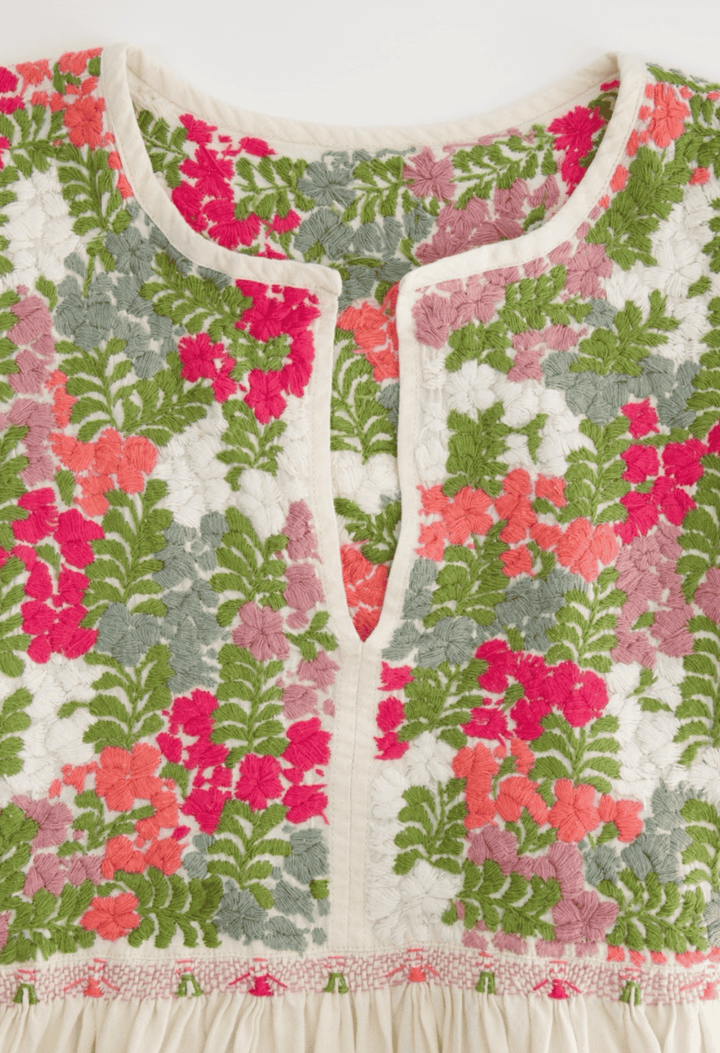 Violeta Short Dress Dress Violeta Cream Primavera Short Dress Violeta Cream Primavera Short Dress