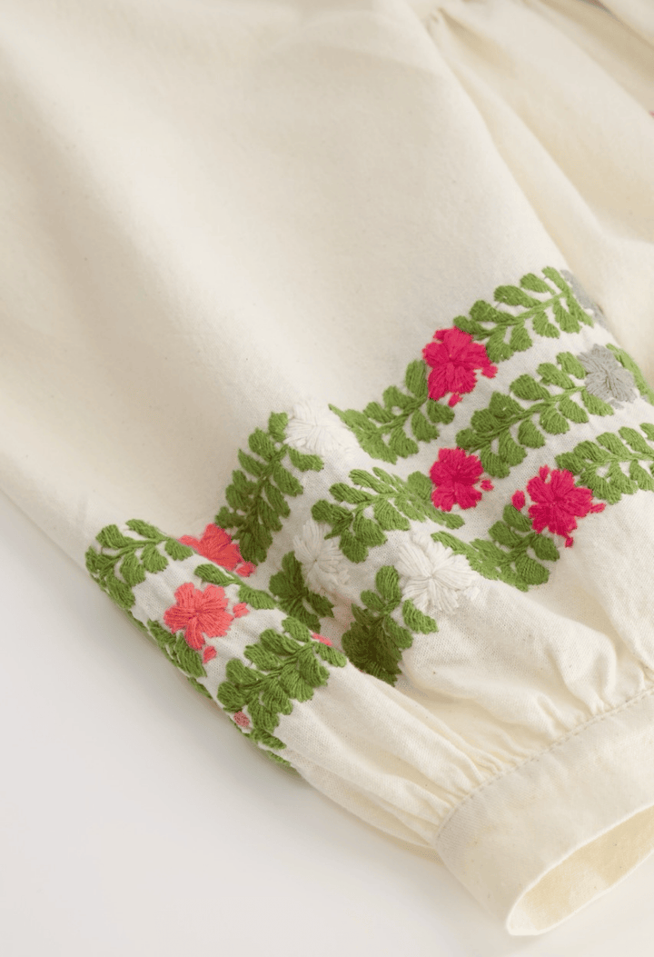 Violeta Short Dress Dress Violeta Cream Primavera Short Dress Violeta Cream Primavera Short Dress