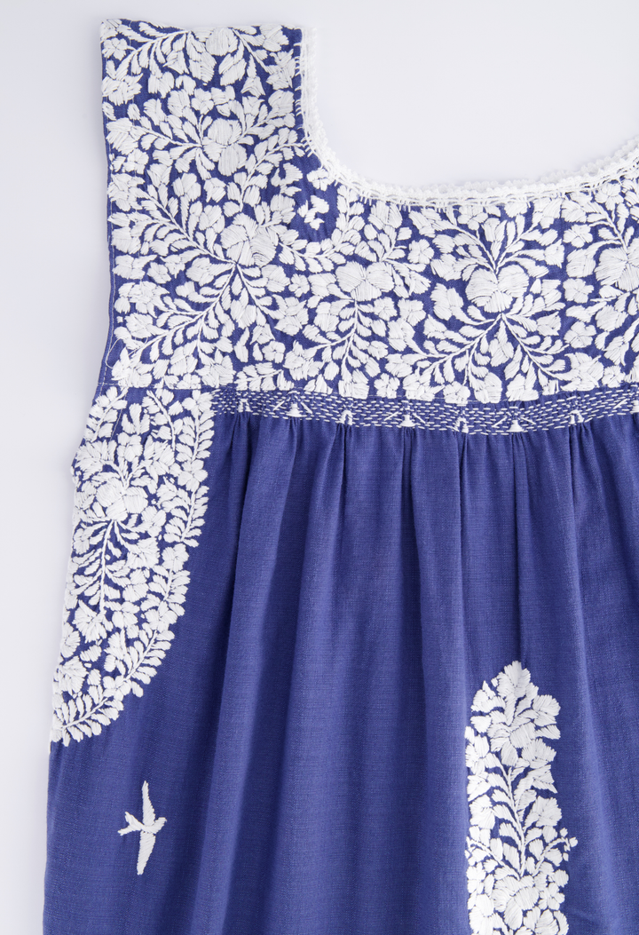 Flores Midi Dress Dress Flores Dusty Blue Midi Dress Flores Dusty Blue Midi Dress