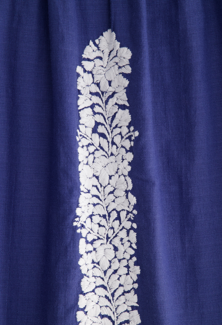 Flores Midi Dress Dress Flores Dusty Blue Midi Dress Flores Dusty Blue Midi Dress