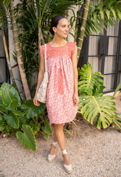 Sol Floral Short Dress