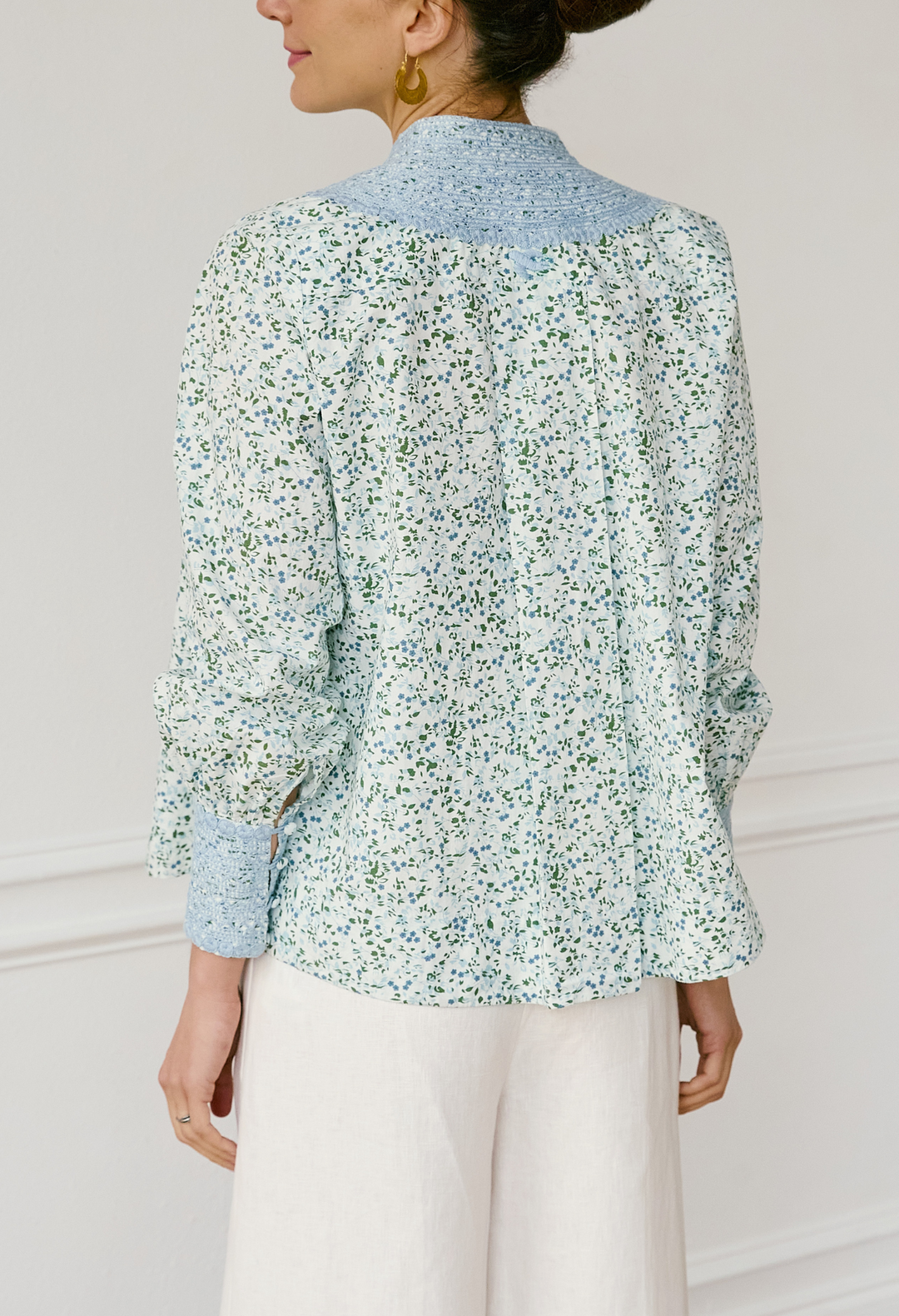 Beatriz Azul Blusa
