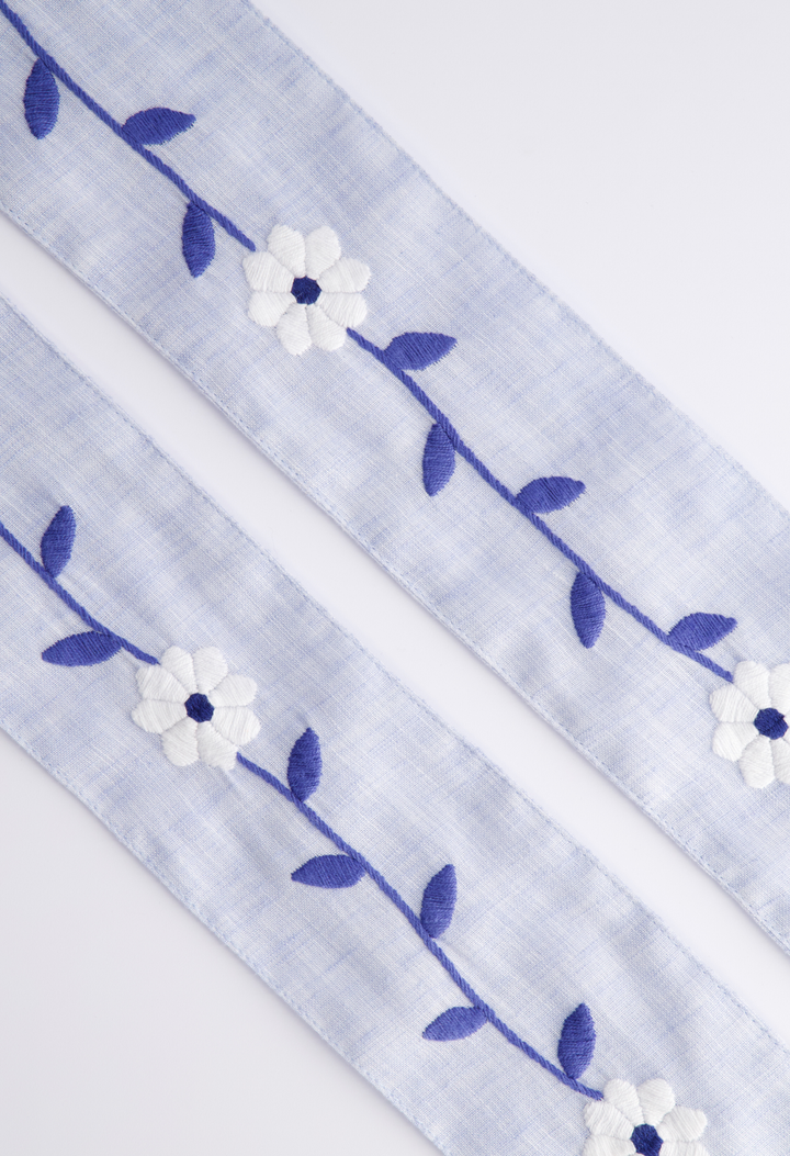 Francisca Long Dress Dress Francisca Multi Blue Long Dress Francisca Multi Blue Long Dress