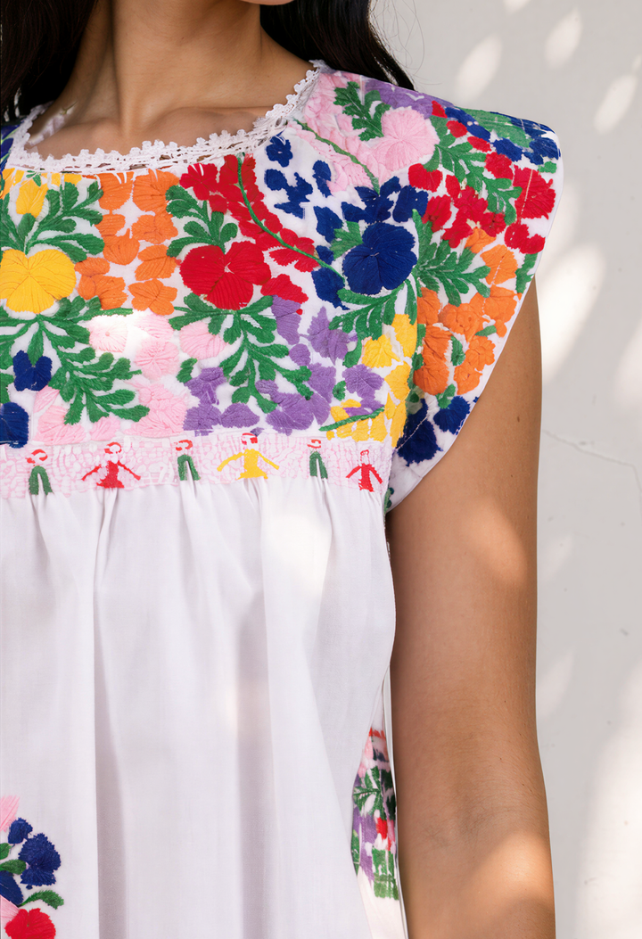 Flores Blouse Blouse Flores Classic Fiesta Blouse Flores Classic Fiesta Blouse | Mi Golondrina