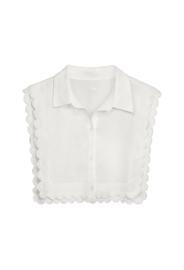 Nina Blouse Blouse Nina White Crochet Blouse Nina White Crochet Blouse | Mi Golondrina