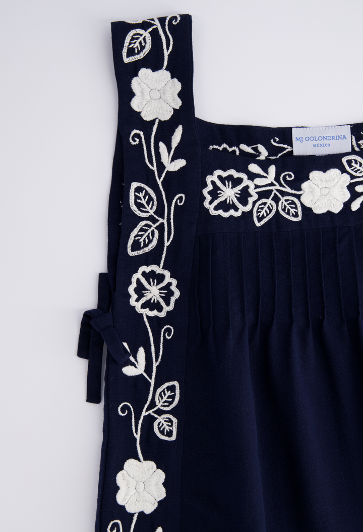 Mia Long Dress Dress Mia Navy and White Midi Dress Mia Navy and White Midi Dress