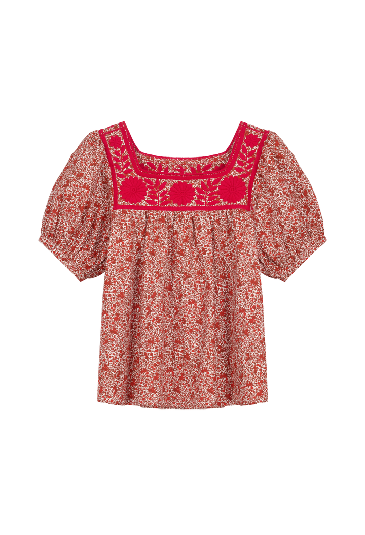 Maria Flores Rojas Blouse