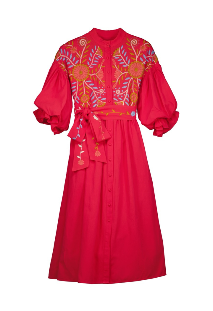 Francisca Long Dress Dress Francisca Coral Long Dress Francisca Coral Long Dress | Mi Golondrina