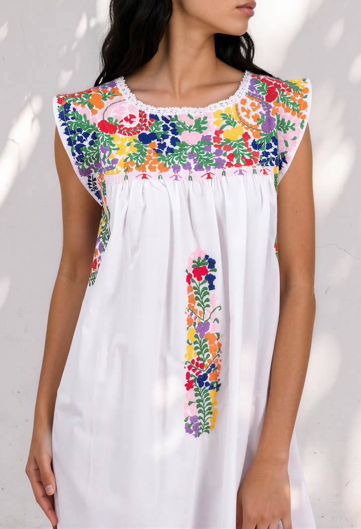 Flores Short Dress Dress Flores Classic Fiesta Short Dress Flores Classic Fiesta Short Dress | Mi Golondrina