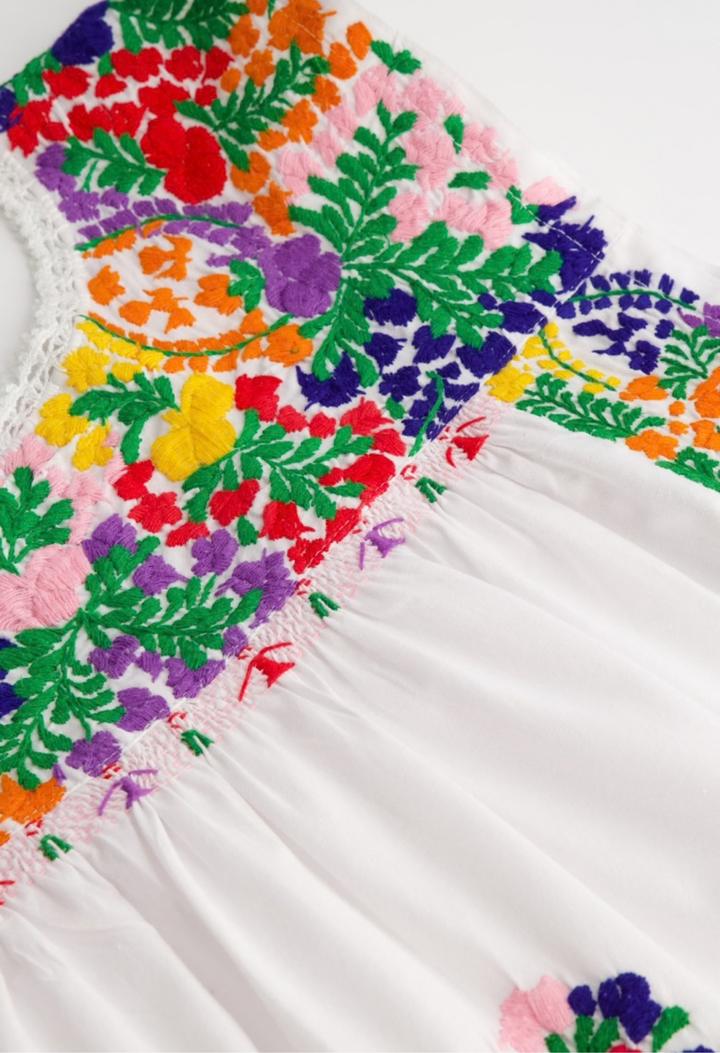 Flores Short Dress Dress Flores Classic Fiesta Short Dress Flores Classic Fiesta Short Dress | Mi Golondrina