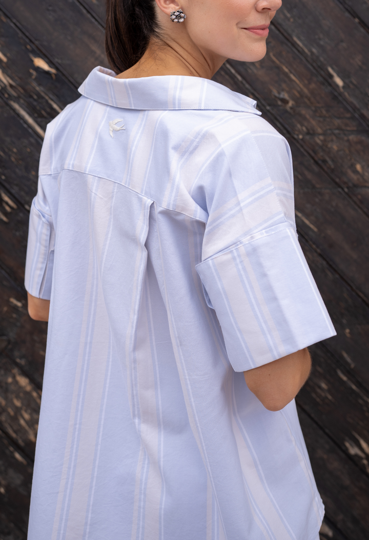 Emilia Azul Claro Blouse