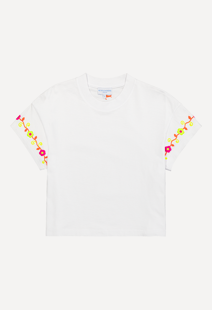 Neon Floral T-shirt