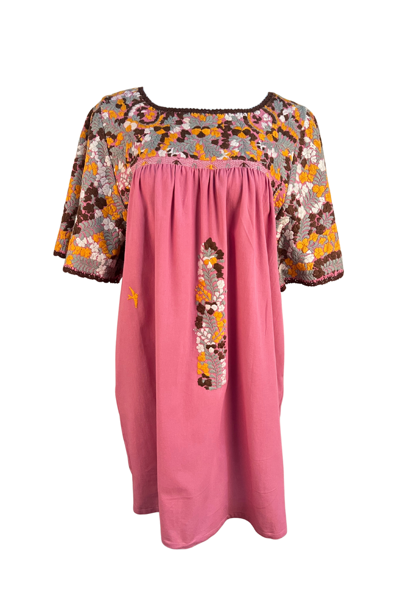 Julieta Pink Short Dress