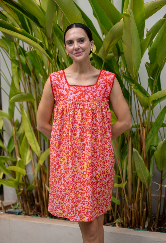 Dalia Flores del Sol Short Dress