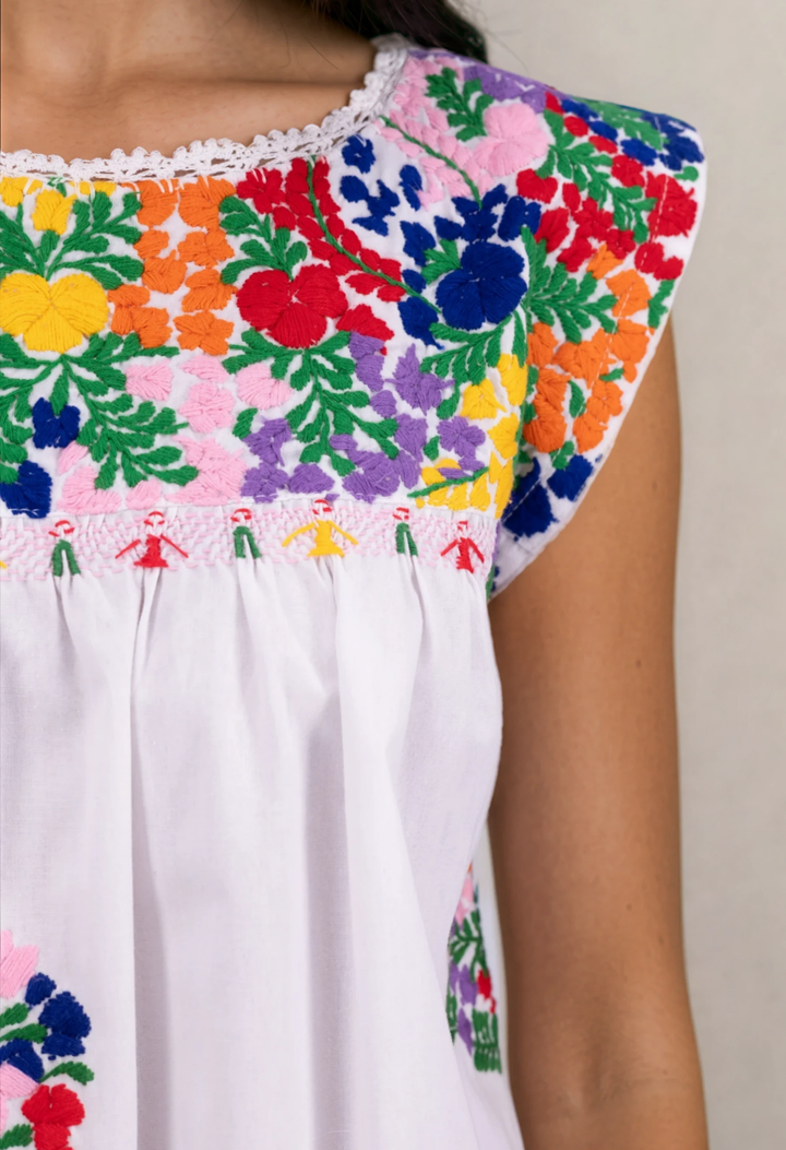 Flores Blouse Blouse Flores Classic Fiesta Blouse Flores Classic Fiesta Blouse | Mi Golondrina