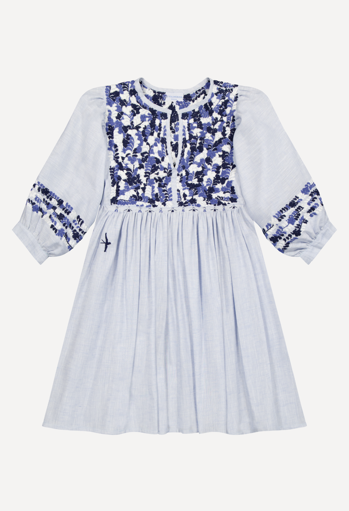 Violeta Short Dress Dress Violeta Multi Blue Short Dress Violeta Multi Blue Short Dress