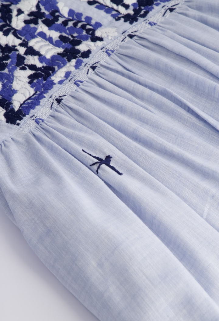 Violeta Short Dress Dress Violeta Multi Blue Short Dress Violeta Multi Blue Short Dress