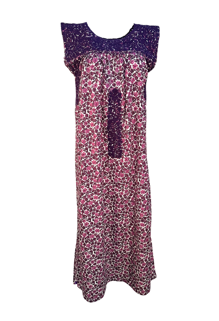 Floral Morada Midi Dress