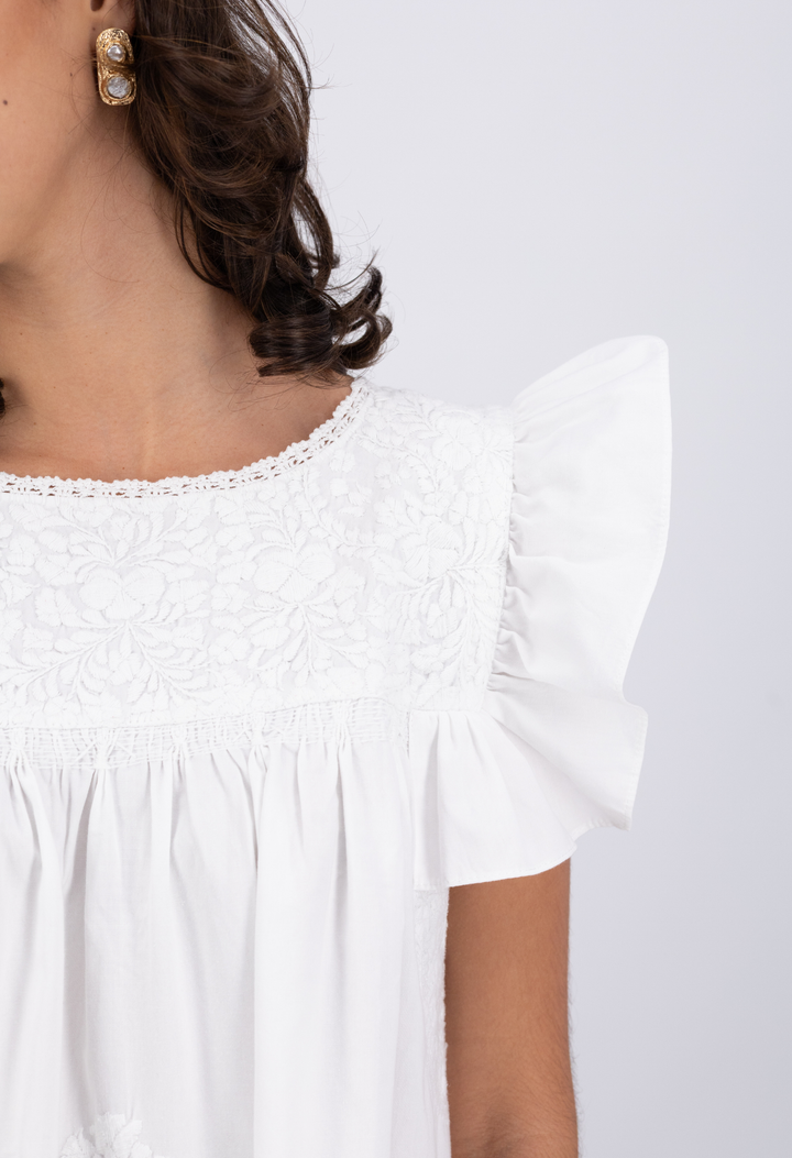 Soledad Blouse Blouse Soledad White Blouse Soledad White Blouse | Mi Golondrina