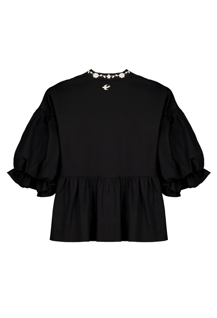 Francisca Black and White Blouse
