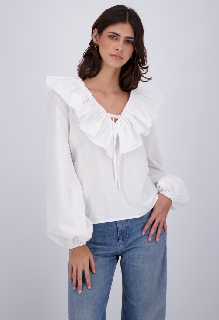 Regina Blouse Blouse Regina White Blouse Regina White Blouse