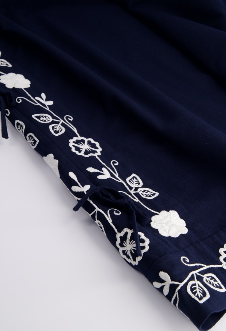 Mia Long Dress Dress Mia Navy and White Midi Dress Mia Navy and White Midi Dress