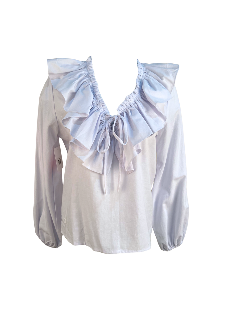 Regina White Blouse