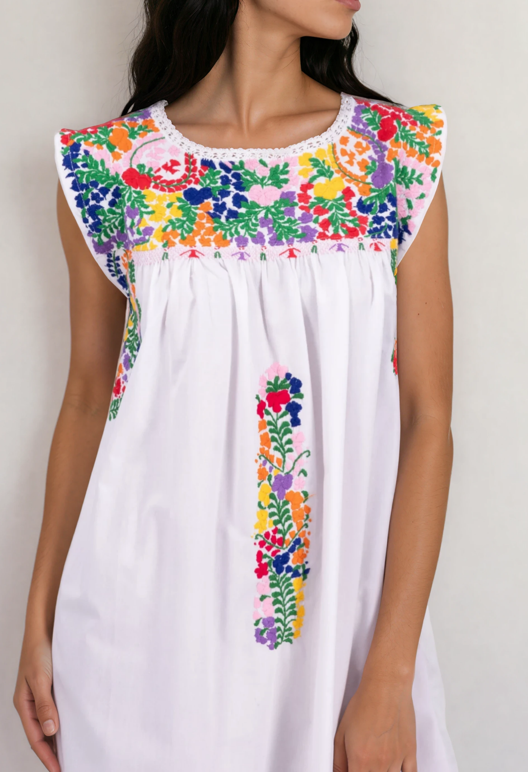 Flores Classic Fiesta Short Dress