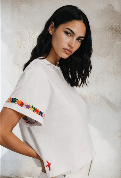 T-Shirt T-Shirt Fiesta Embroidered T-Shirt Fiesta Embroidered T-Shirt