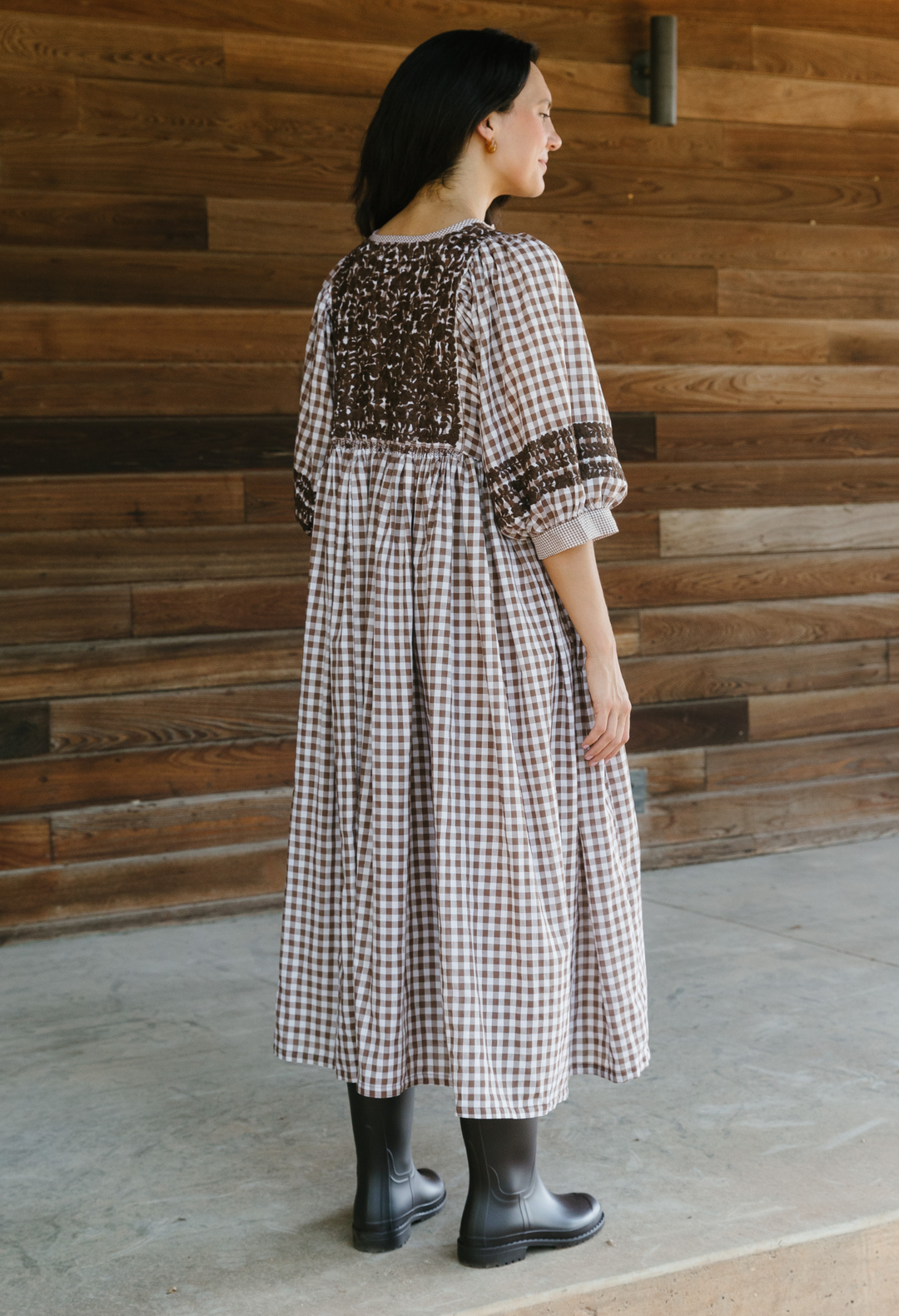 Violeta Café Gingham