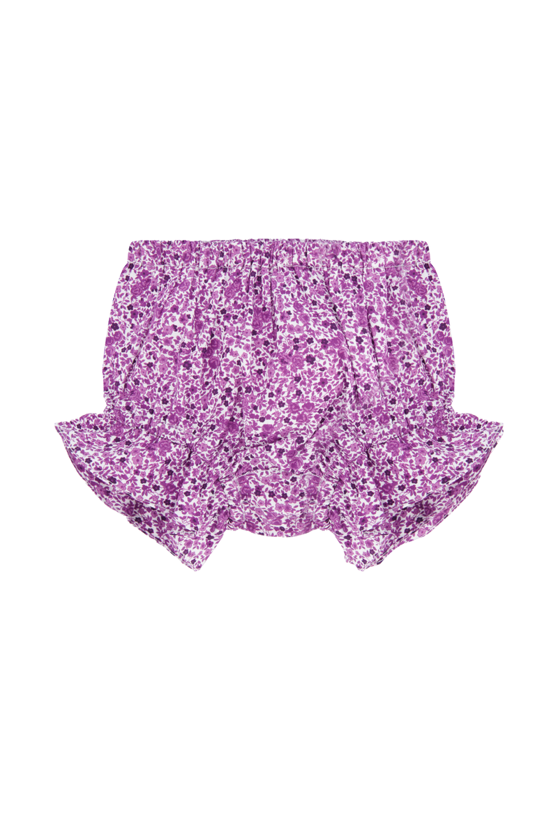 Ines Floral Morado Girl's Dress