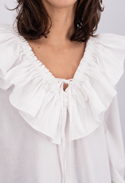 Regina Blouse Blouse Regina White Blouse Regina White Blouse