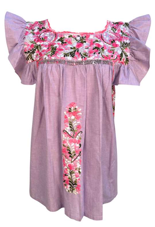 Soledad Purpura y Rosa Blouse