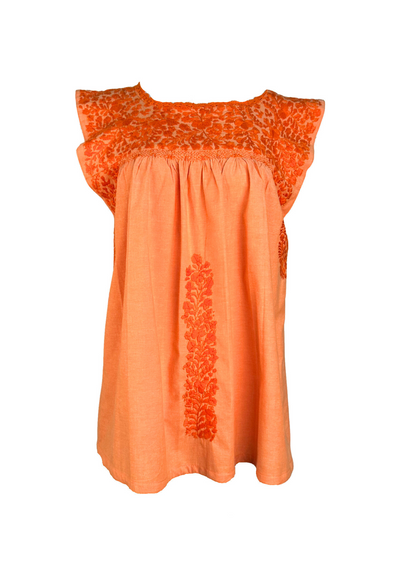 Naranja Tonal Blouse