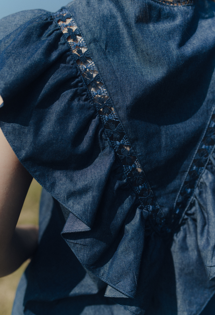 Valentina Denim Blouse