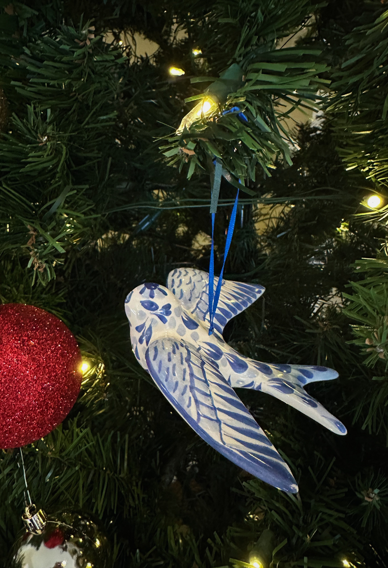 Golondrina Ornament Azul