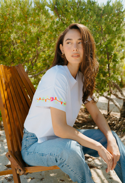 T-Shirt T-Shirt Neon Floral T-shirt Neon Floral T-shirt