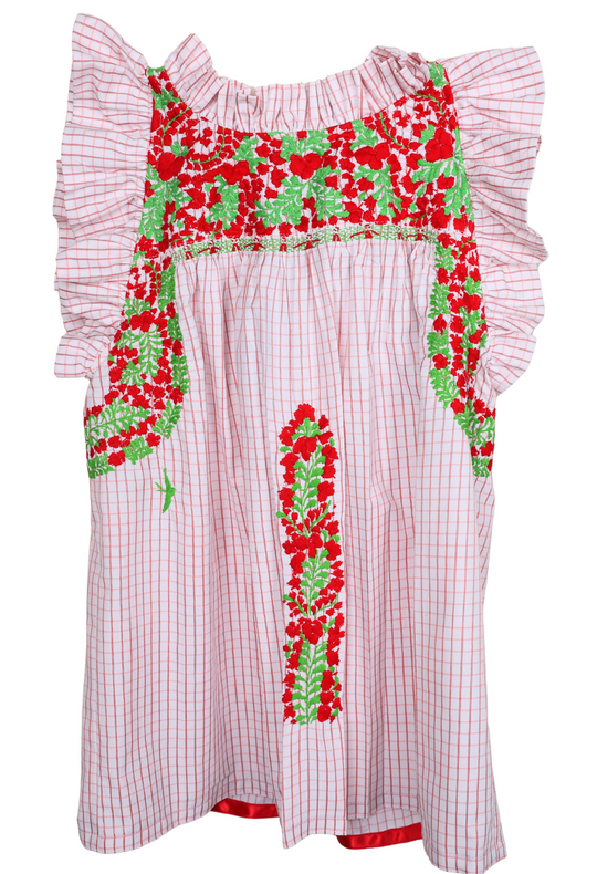 Olivia Plaid Roja