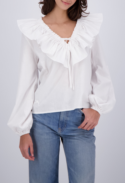 Regina Blouse Blouse Regina White Blouse Regina White Blouse