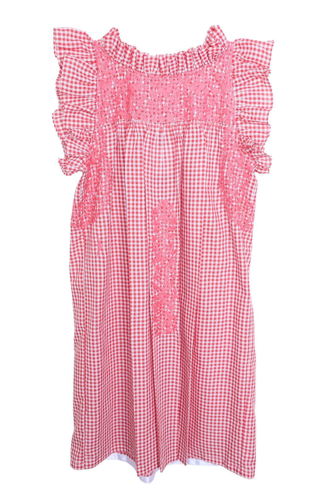 Olivia Gingham Rojo