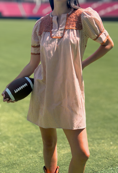 Aurora Short Dress Dress Aurora Burnt Orange Short Dress Aurora Burnt Orange Short Dress