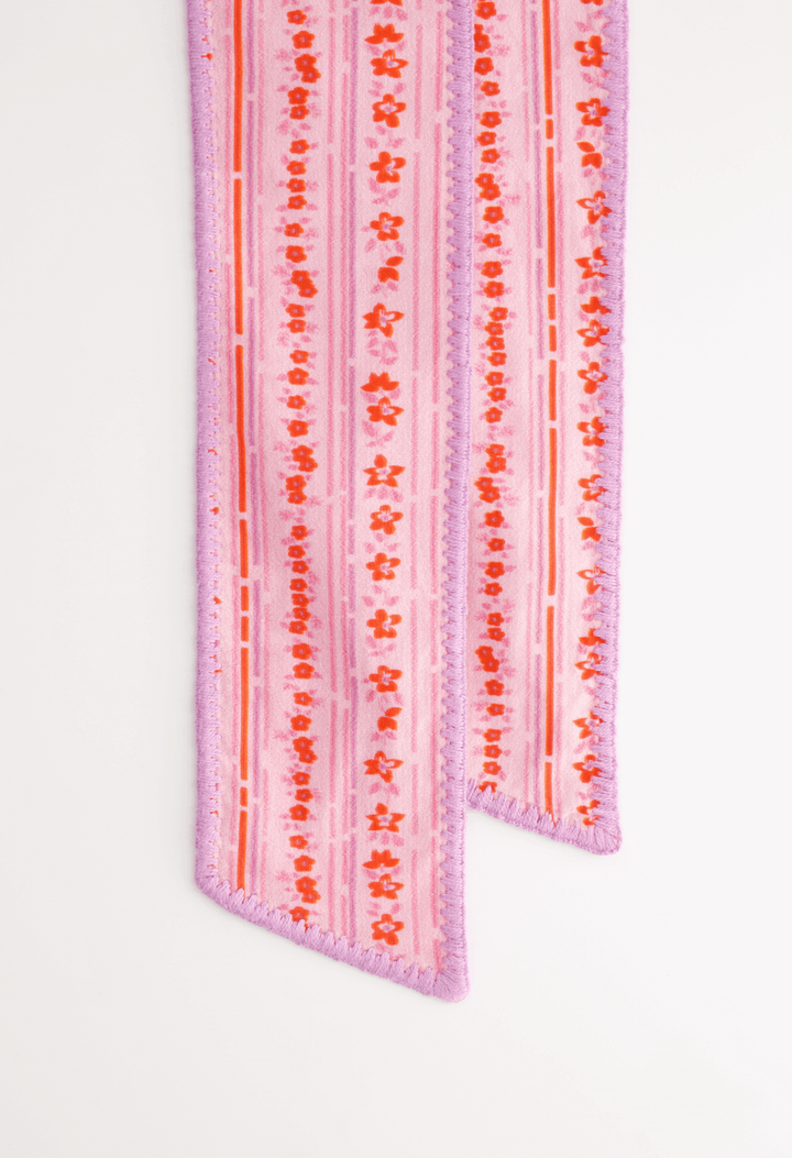 Maria Pink Floral Midi Dress