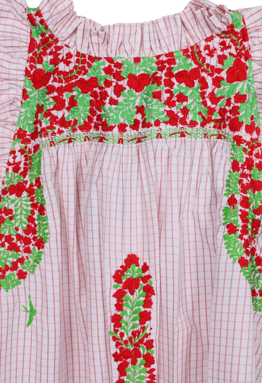 Olivia Plaid Roja