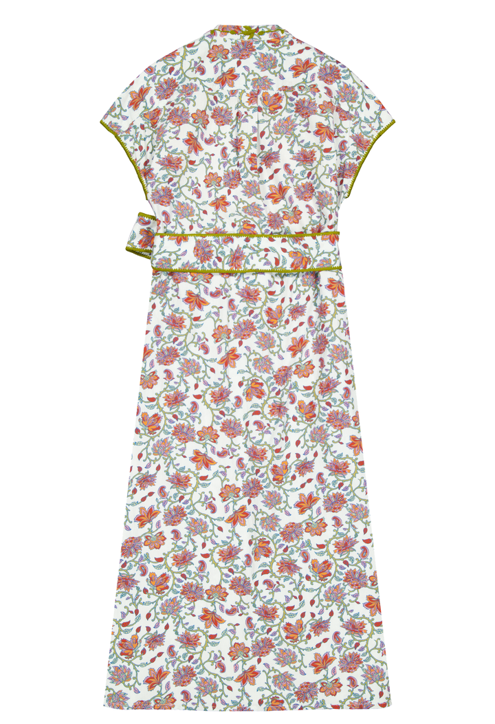 Valeria Midi Dress Dress Valeria Paisley Garden Midi Dress Valeria Paisley Garden Midi Dress